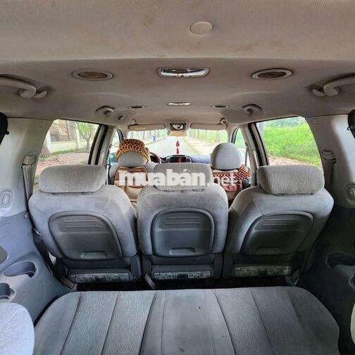 KIA Carnival 2009 Bạc Nhập Hàn Phom mới