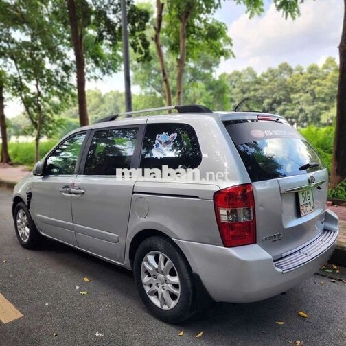 KIA Carnival 2009 Bạc Nhập Hàn Phom mới