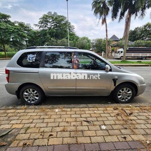 KIA Carnival 2009 Bạc Nhập Hàn Phom mới