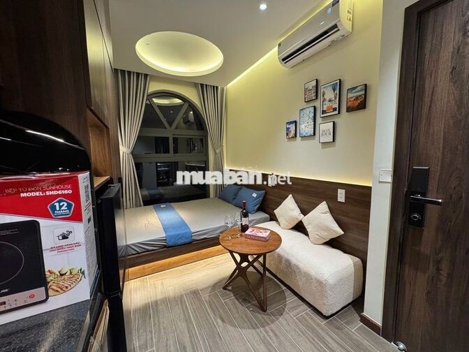 Căn Hộ Full Nội Thất Cửa Sổ Trời Cực Thoáng, gần Emart Phan Huy Ích 