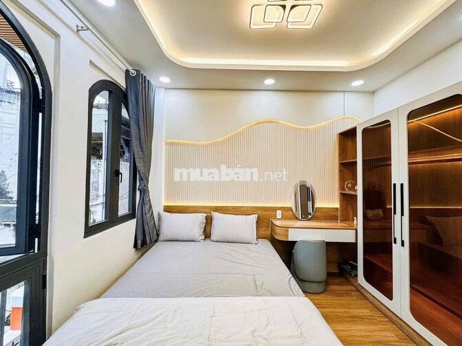 Nhà mặt tiền thụt Phan Tây Hồ, Phú Nhuận, 6PN, đang cho thuê 25tr/th