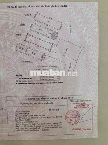 Nhà mặt tiền thụt Phan Tây Hồ, Phú Nhuận, 6PN, đang cho thuê 25tr/th