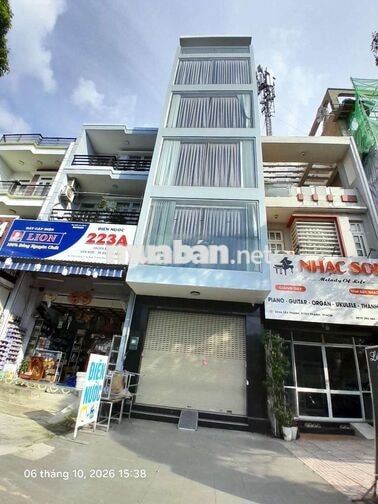 Nhà 5 tầng có thang máy mặt tiền Tây Thạnh 50 triệu