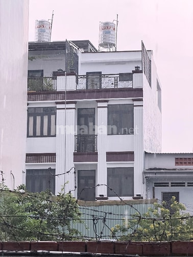 Hẻm 4m xe hơi, 50m2(4x12.5m) 4 tầng 4PN, nhà mới Bình Thạnh gần Quận 1