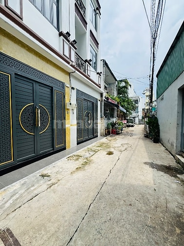 Hẻm 4m xe hơi, 50m2(4x12.5m) 4 tầng 4PN, nhà mới Bình Thạnh gần Quận 1