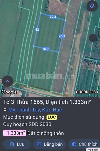 Cần bán 02 lô đất liền kề (nối đuôi), đất mặt tiền đường, bằng đường