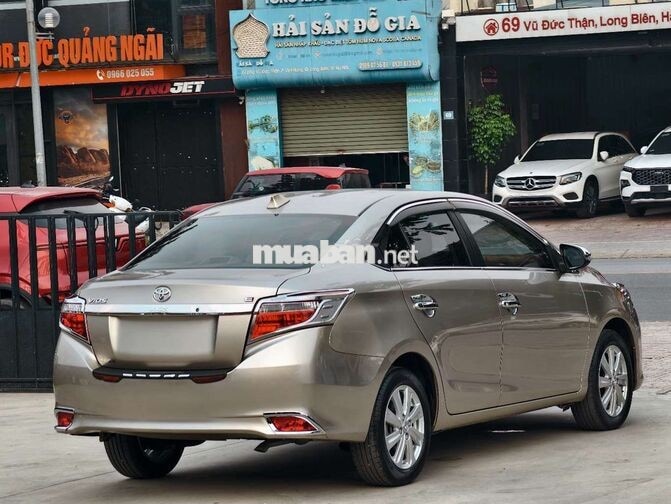 TOYOTA VIOS 2017 SỐ TỰ ĐỘNG MÀU VÀNG CÁT
