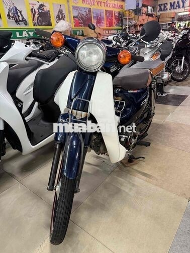 Honda Cub 50cc 2024 Xanh trắng mới keng
