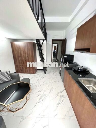 Siêu phẩm CCMN 25m2 Gác xép full đồ, máy giặt, ban công thoáng 