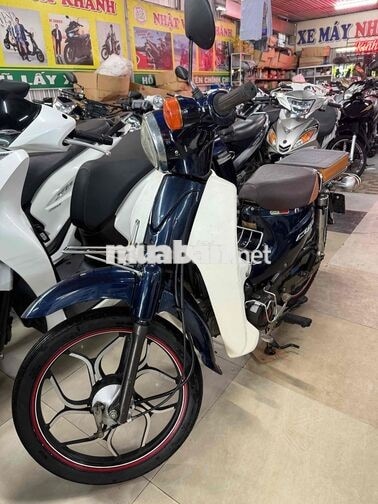 Honda Cub 50cc 2024 Xanh trắng mới keng