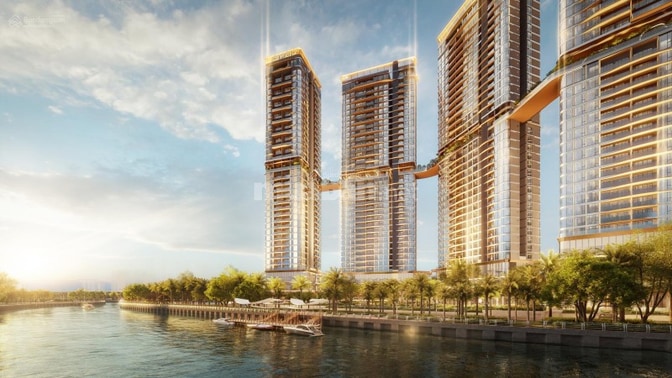 Penthouse Palm River Q2, hồ bơi sân vườn riêng thông tầng, dt 400m2