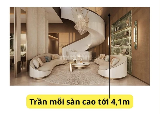Penthouse Palm River Q2, hồ bơi sân vườn riêng thông tầng, dt 400m2