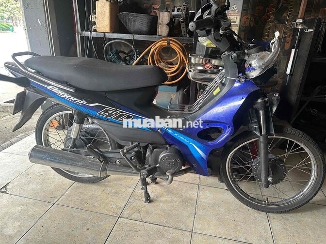 SYM Elegant 50 Xanh Việt Nam tai nạn