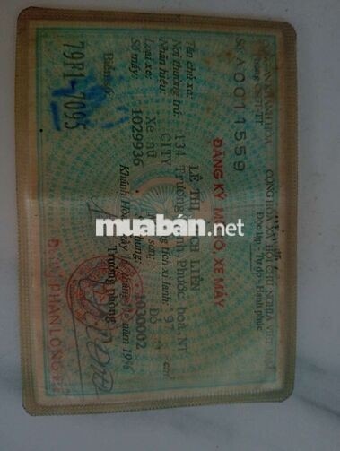 DAELIM Citi 100 1996 Đỏ