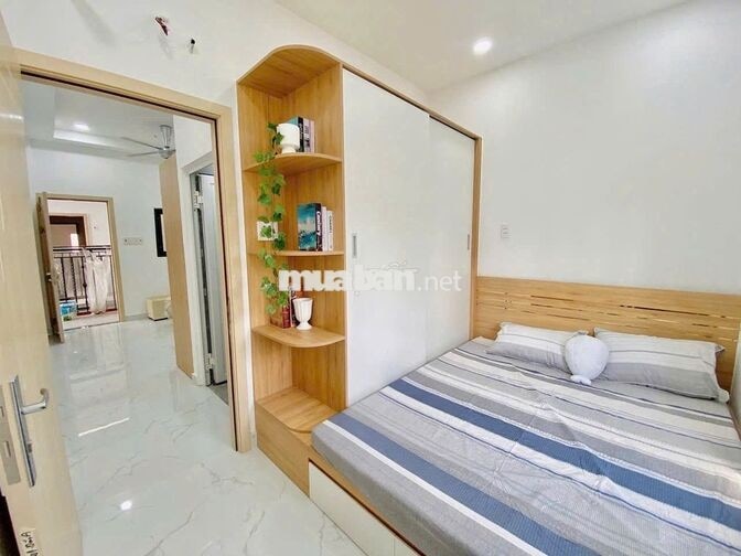 🏤 CHDV MỚI XÂY SẴN NỘI THẤT TÁCH BẾP CỬA SỔ TRỜI CUỐI ĐƯỜNG TÊN LỬA