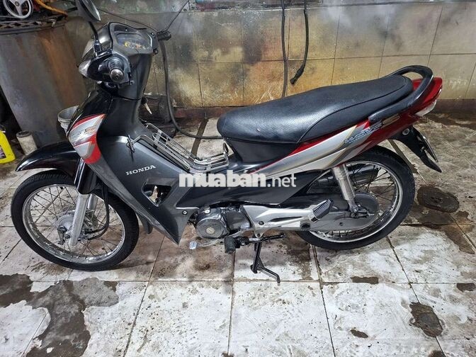 Honda Wave S 100 2008 Đen-Xám