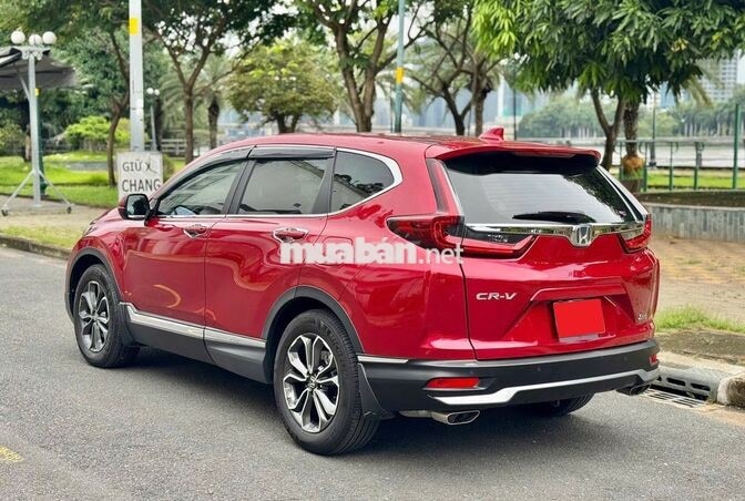 Honda CR-V bản L 2021 Đỏ | Lướt 7,000 Km Zin