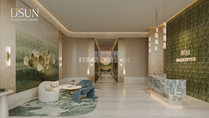 Căn hộ 3PN Palm River Q2, view sông, 115m2, Giá CĐT , CK lên đến 16%