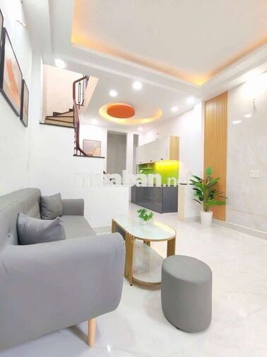 Nhà mới 4 tầng hẻm 4M chỉ 1 bước ra mặt tiền Miếu Gò Xoài giá 4.15 tỷ