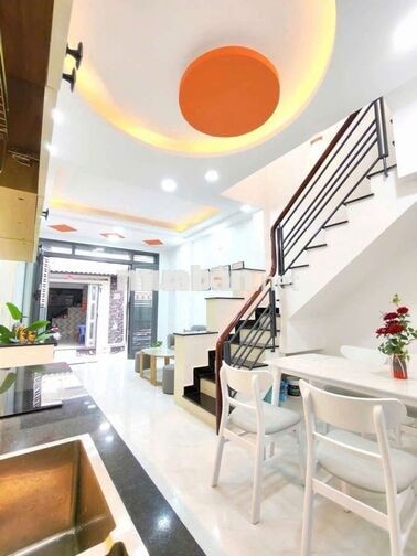 Nhà mới 4 tầng hẻm 4M chỉ 1 bước ra mặt tiền Miếu Gò Xoài giá 4.15 tỷ