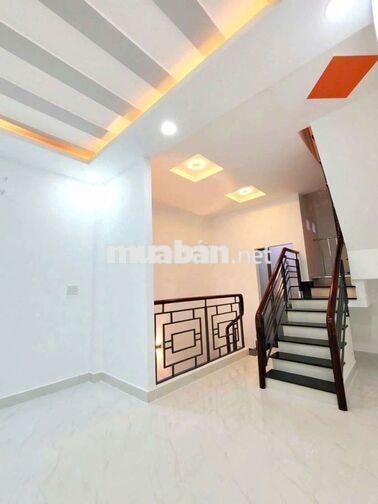 Nhà mới 4 tầng hẻm 4M chỉ 1 bước ra mặt tiền Miếu Gò Xoài giá 4.15 tỷ