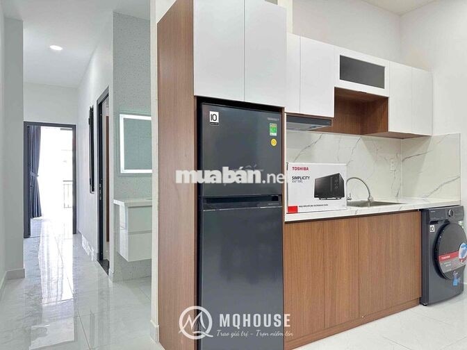 🔥Căn Hộ - 2Ph Ngủ Full NT - Ban Công - Thang Máy - Hầm xe