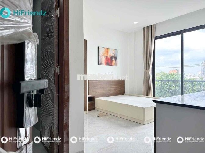 CHO THUÊ PHÒNG STUDIO BAN CÔNG FULL NỘI THẤT NGAY ĐH VĂN LANG VLU