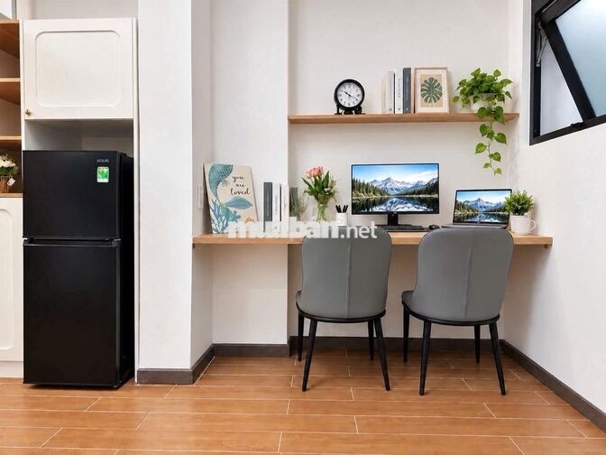 Duplex/studio máy giặt riêng thang máy Ngay phan văn trị_Phú Nhuận