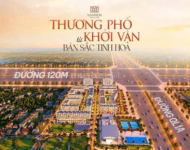 Vốn Ban Đầu 5 Tỷ Sở Hữu Thương Phố 2 mặt tiền mặt đường QL1A