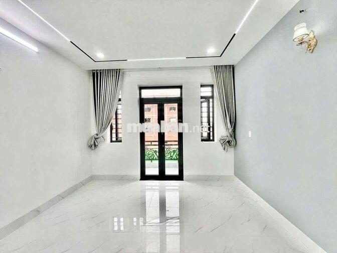 nhà 4 tầng 4pn 5wc sân thượng, hẻm 55 Tây Lân BTĐ A Bình Tân