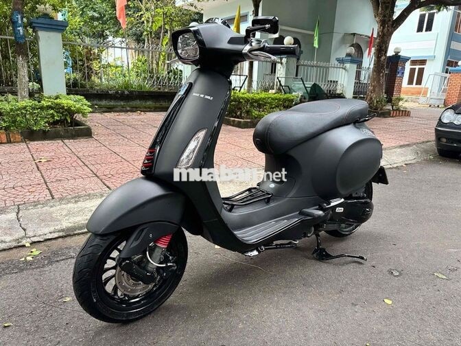Piaggio Vespa Iget Sprint ABS Đen nhám