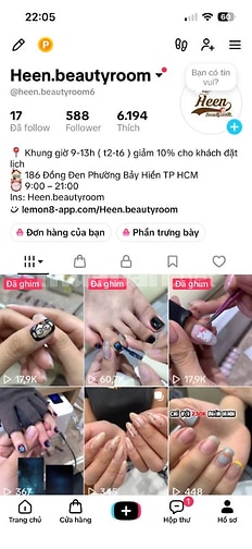 SANG NHƯỢNG TIỆM NAIL- GỘI - UỐN MI 