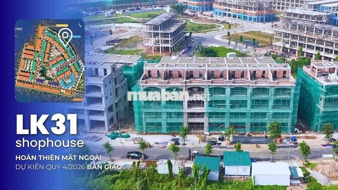 Shophouse 90m- 5 Tầng-Trục Lõi 31M- CK Ngay 1tỷ8- TheGateway City