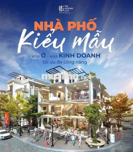 Shophouse 90m- 5 Tầng-Trục Lõi 31M- CK Ngay 1tỷ8- TheGateway City