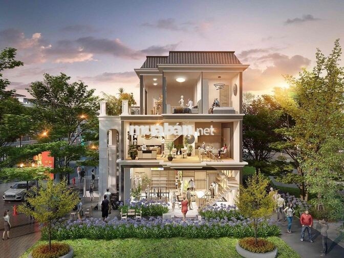 Biệt Thự 150m-3Tầng-View Hồ- Chiết Khấu 2tỷ-7tỷ3 Tại The Gateway City