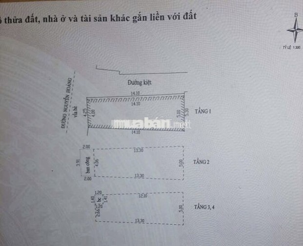 BÁN NHÀ 2 MẶT TIỀN NGUYỄN HOÀNG Đà Nẵng