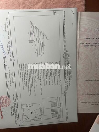 Bán hơn 2ha đất CLN Quảng Thành, Châu Đức mặt tiền đường nhựa 12 tỷ