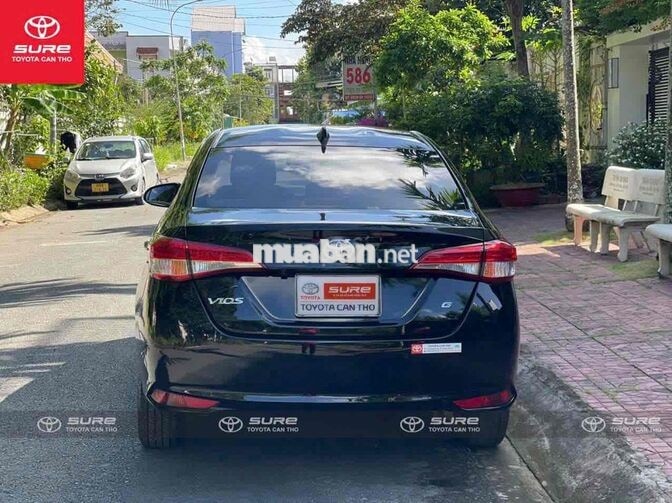 Toyota Vios G 2019 Tự động Đen 43.000 km