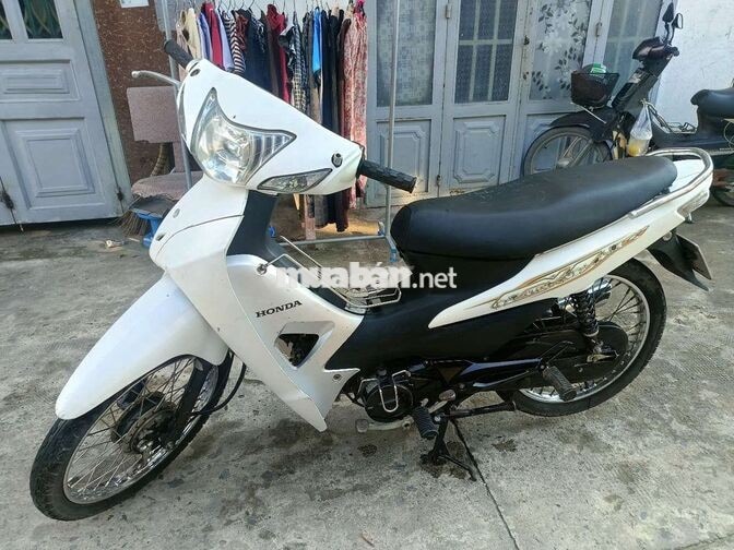 Wave 50cc 2022 Trắng ko cần bằng lái