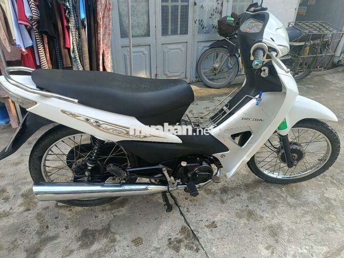 Wave 50cc 2022 Trắng ko cần bằng lái