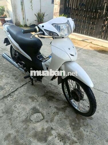 Wave 50cc 2022 Trắng ko cần bằng lái