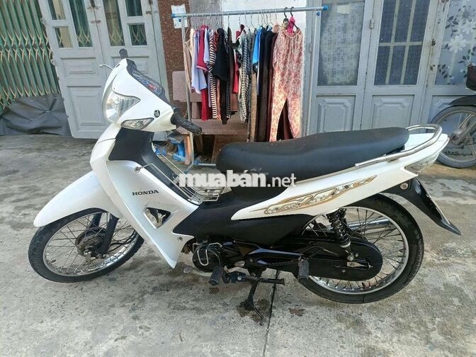 Wave 50cc 2022 Trắng ko cần bằng lái