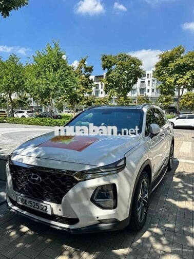 Hyundai SantaFe Cao cấp Dầu Tự động Trắng