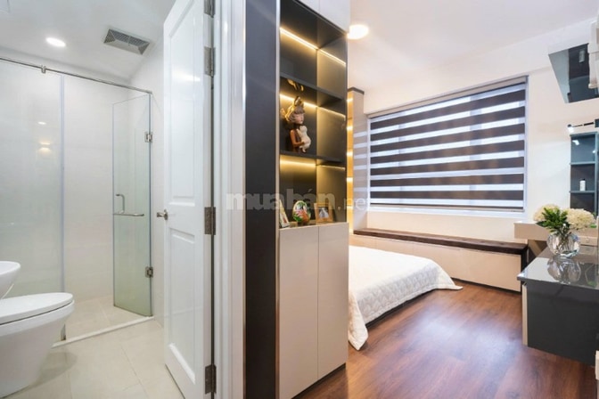 Sky Center, nội thất cao cấp, nhà mới 78m2 2PN, Ban công giá 16tr/th