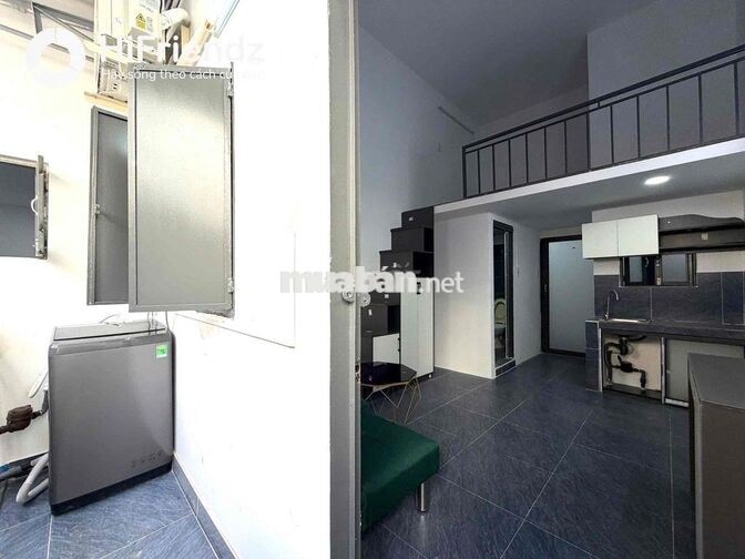 Cho thuê căn hộ Duplex full nội thất ban công, máy giặt riêng – Q1