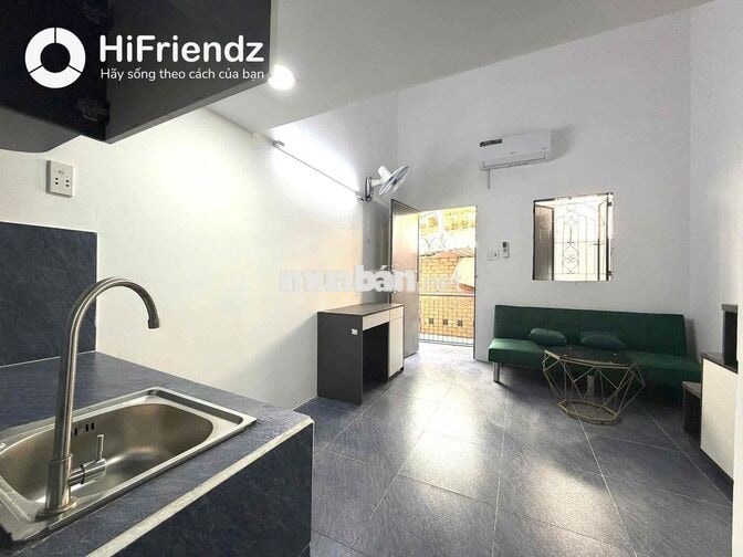 Cho thuê căn hộ Duplex full nội thất ban công, máy giặt riêng – Q1
