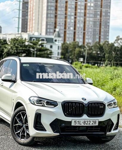 BMW X3 20i Msport 2022 Trắng 34.000km