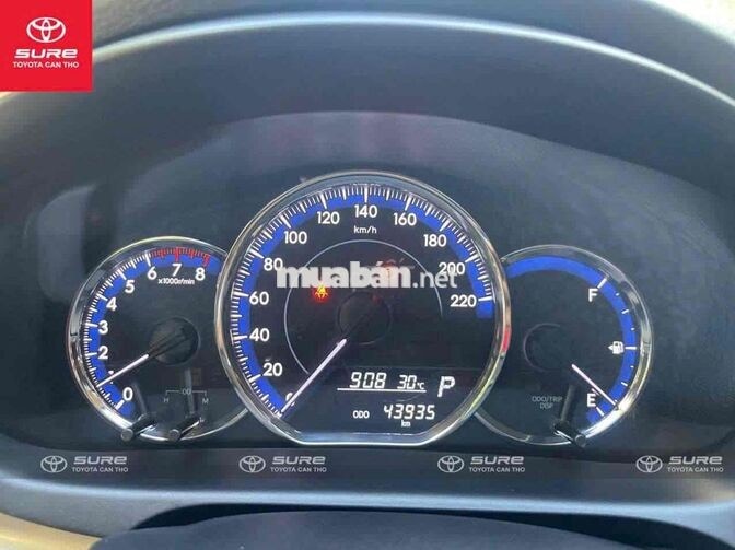 Toyota Vios G 2019 Đen Tự động CHÍNH HÃNG