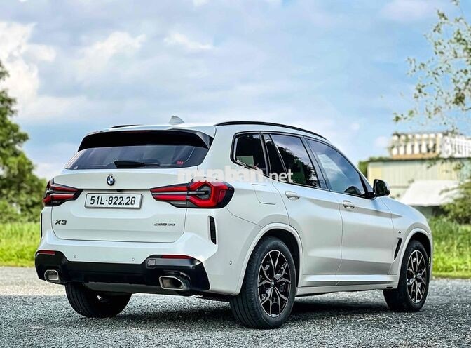 BMW X3 20i Msport 2022 Trắng 34.000km