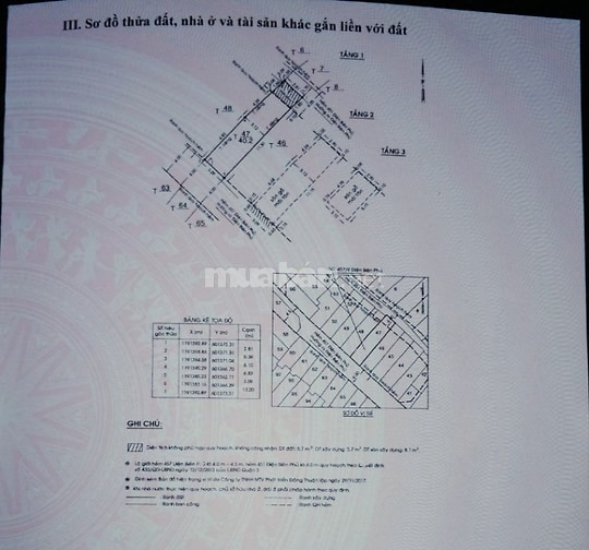 Chính chủ bán nhà 457/9 Điện Biên Phủ, P.3, Q3, nhà 2 mặt tiền hẻm